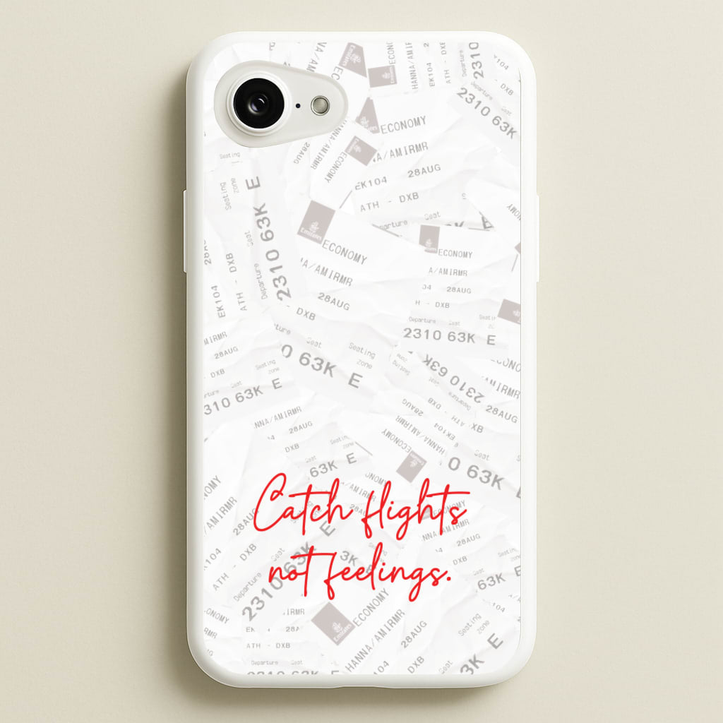 Catch Flights Not Feelings Collage - Hot Girl Summer Phone Case for iPhone 16e