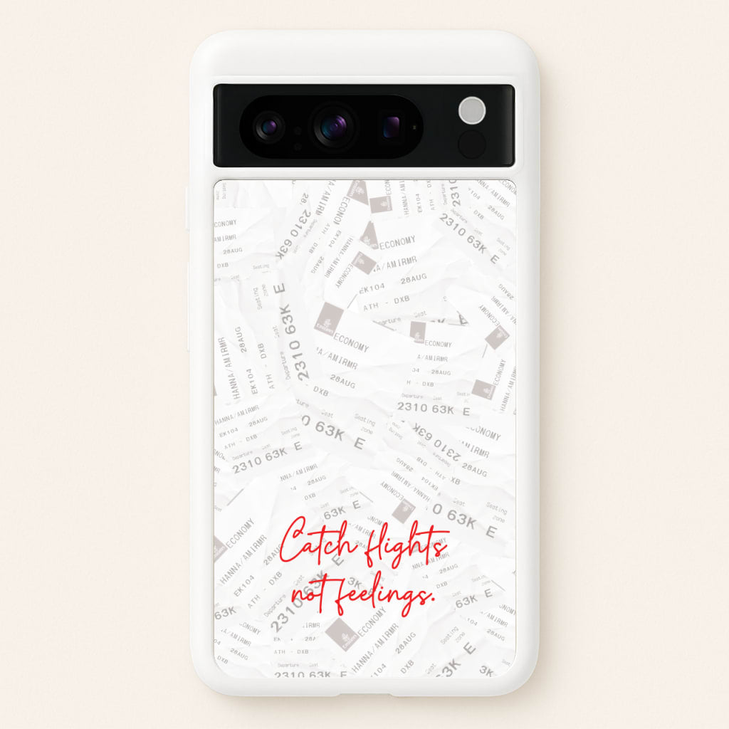Catch Flights Not Feelings Collage - Hot Girl Summer Phone Case for Google Pixel 8 Pro
