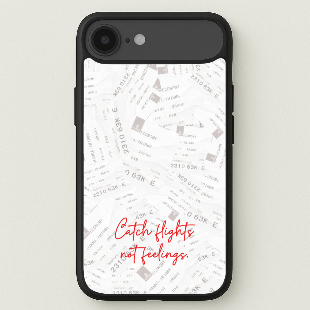 Catch Flights Not Feelings Collage Phone Case for iPhone 17 Air