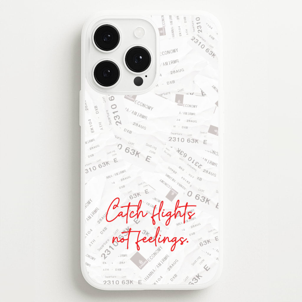 Catch Flights Not Feelings Collage - Hot Girl Summer Phone Case for iPhone 13 Pro Max
