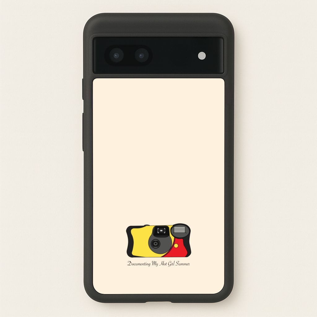 Documenting My Hot Girl Summer Camera - Hot Girl Summer Phone Case for Google Pixel 7a