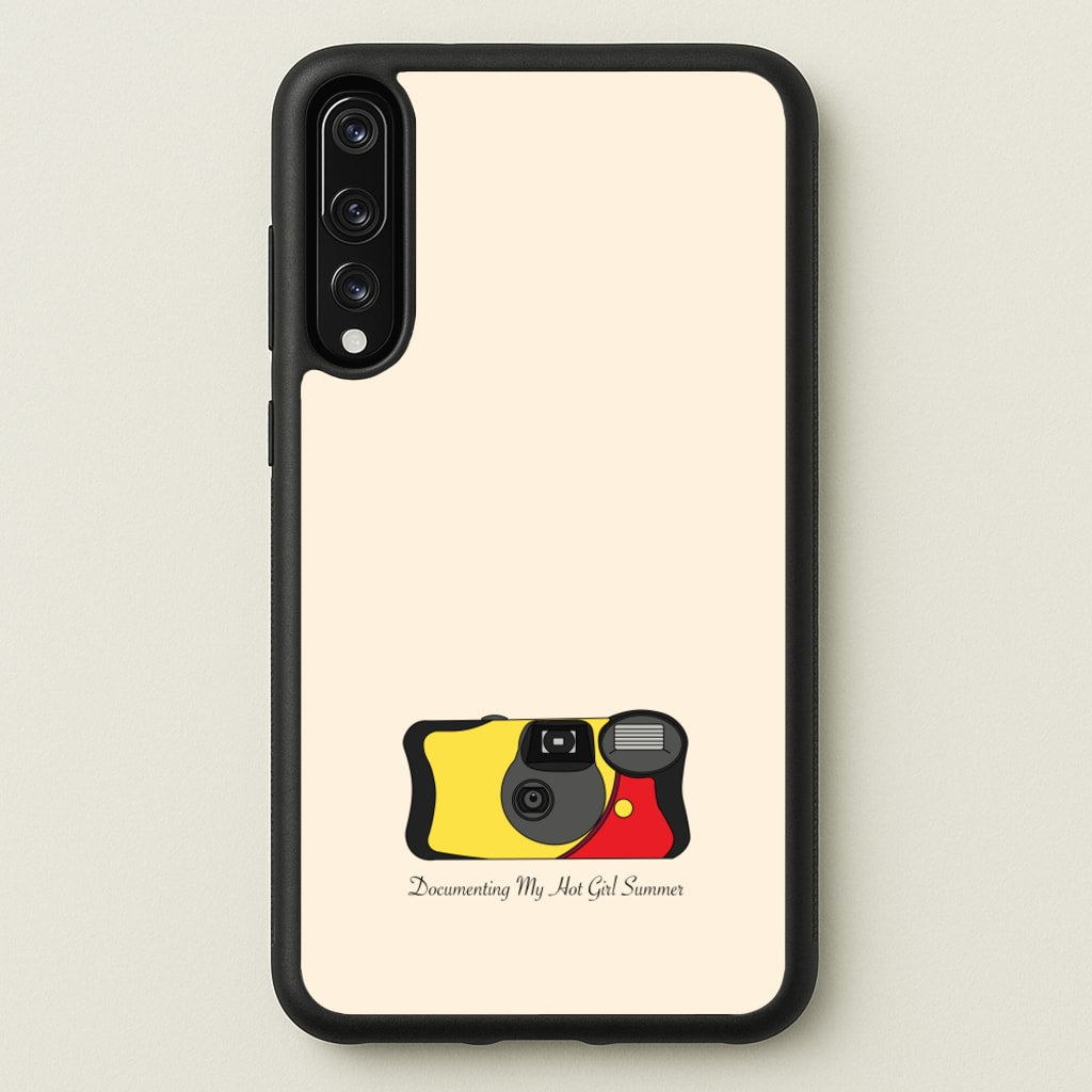 Documenting My Hot Girl Summer Camera - Hot Girl Summer Phone Case for Huawei P20 Pro