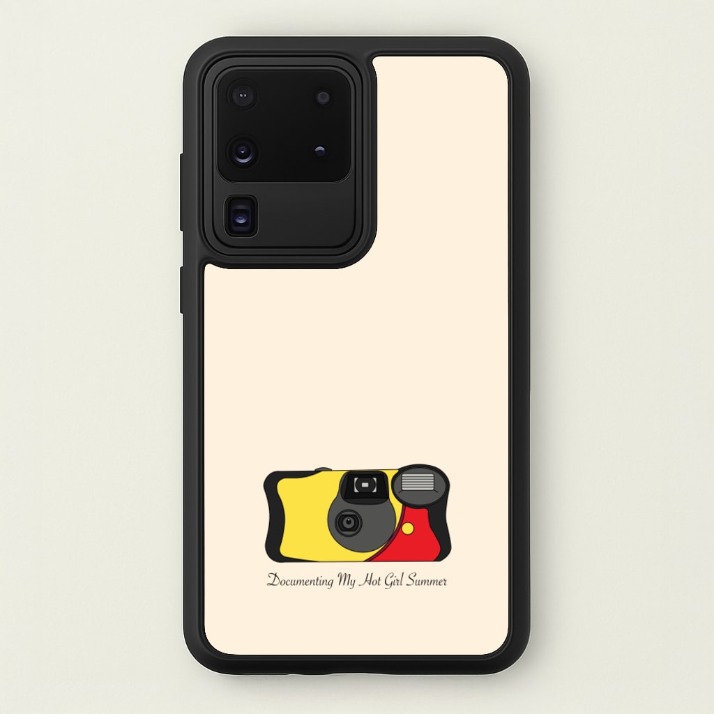 Documenting My Hot Girl Summer Camera - Hot Girl Summer Phone Case for Galaxy S20 Ultra