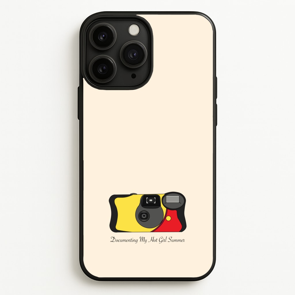 Documenting My Hot Girl Summer Camera - Hot Girl Summer Phone Case for iPhone 11 Pro Max