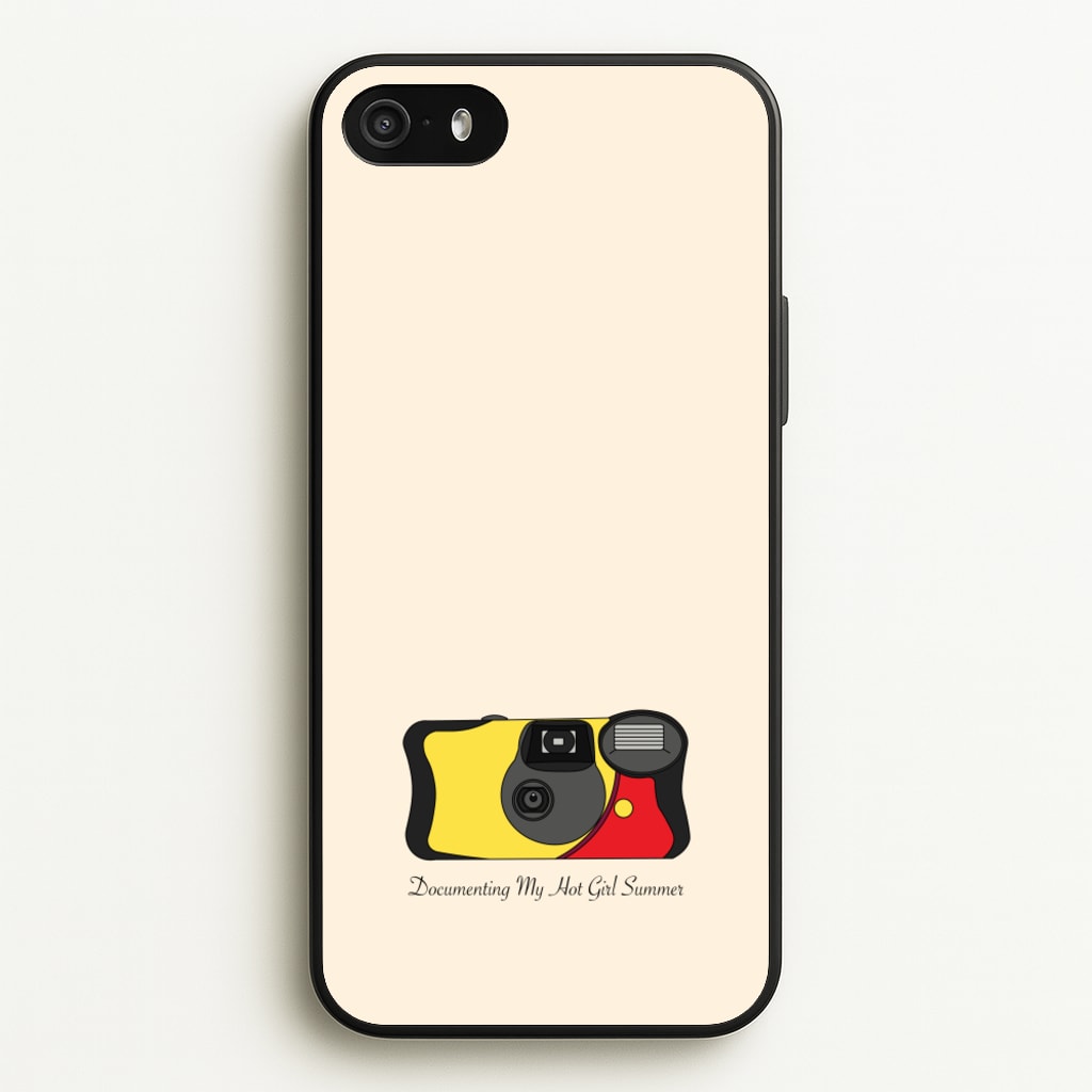 Documenting My Hot Girl Summer Camera - Hot Girl Summer Phone Case for iPhone 5 / 5s / SE 2016
