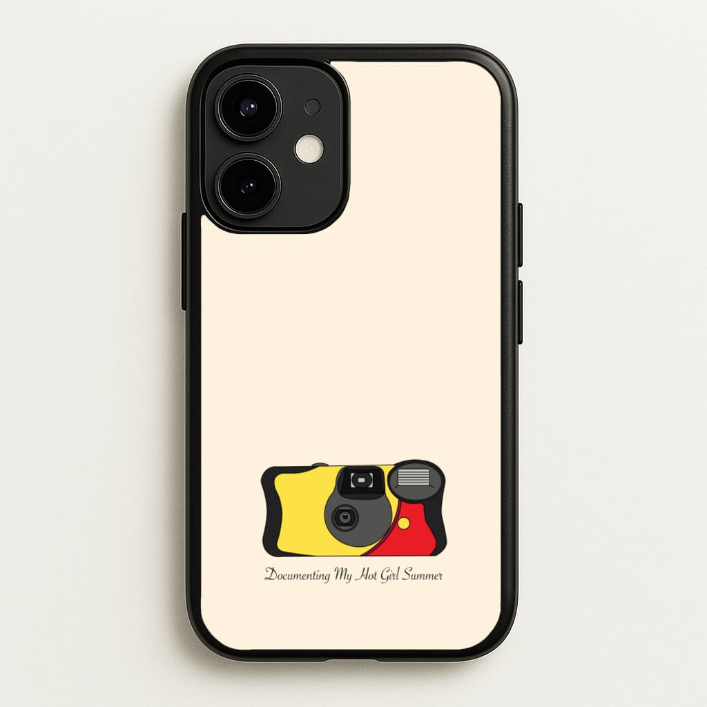 Documenting My Hot Girl Summer Camera - Hot Girl Summer Phone Case for iPhone 12 Mini