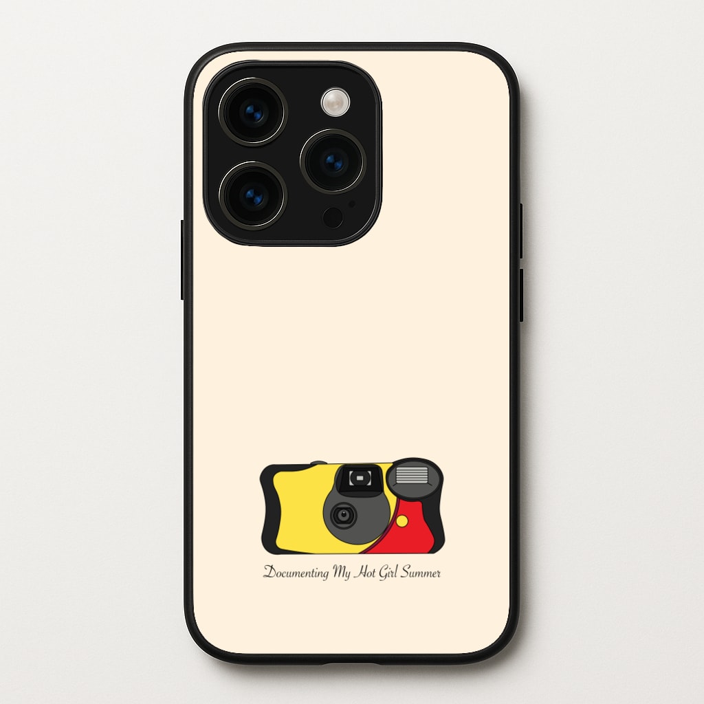 Documenting My Hot Girl Summer Camera - Hot Girl Summer Phone Case for iPhone 15 Pro Max