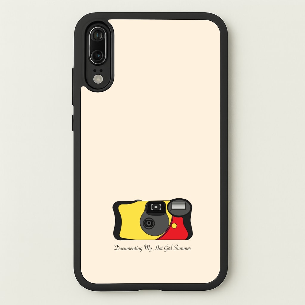 Documenting My Hot Girl Summer Camera - Hot Girl Summer Phone Case for Huawei P20
