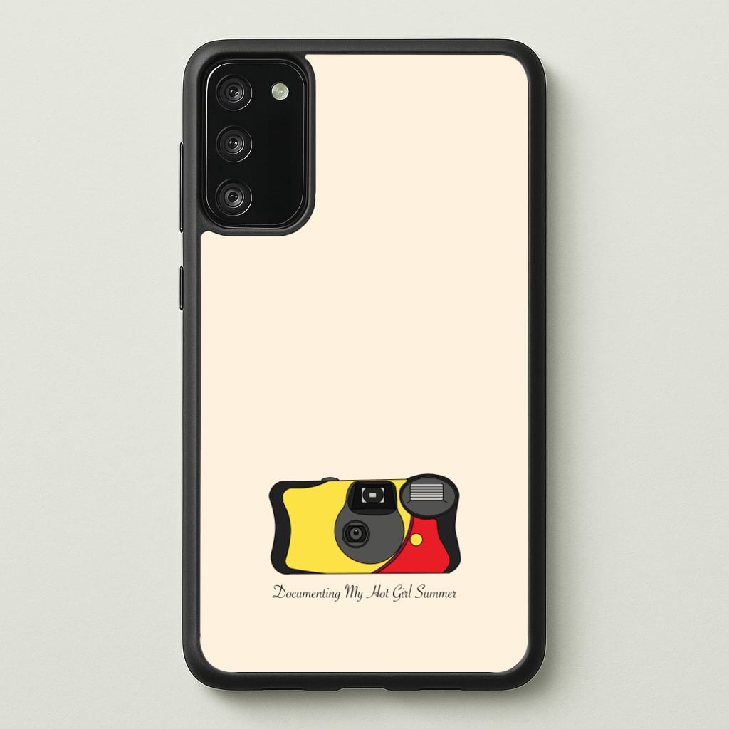 Documenting My Hot Girl Summer Camera - Hot Girl Summer Phone Case for Galaxy S20FE
