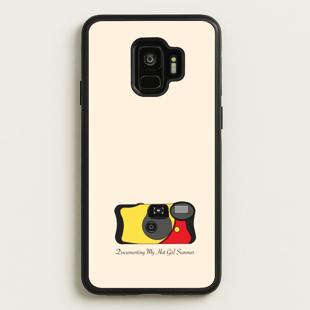 Documenting My Hot Girl Summer Camera - Hot Girl Summer Phone Case for Galaxy S9