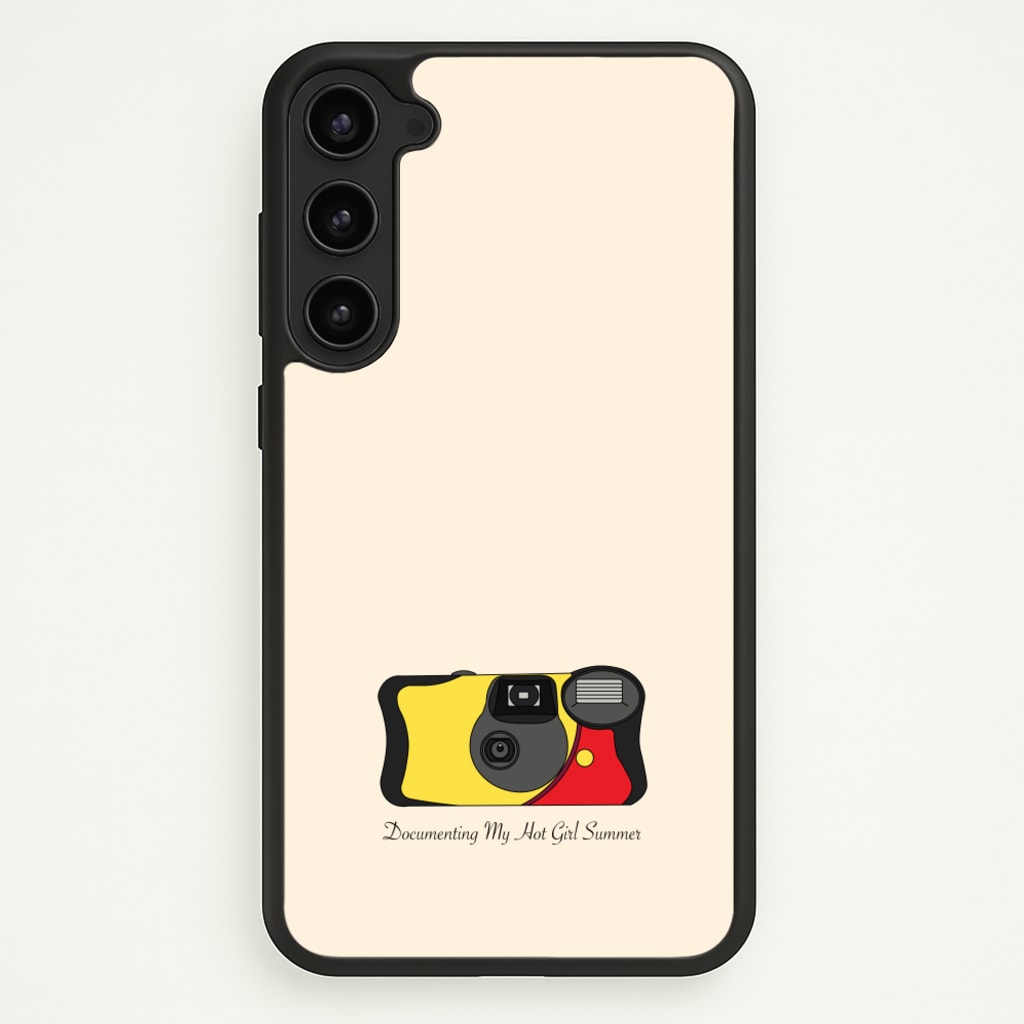 Documenting My Hot Girl Summer Camera - Hot Girl Summer Phone Case for Galaxy S23