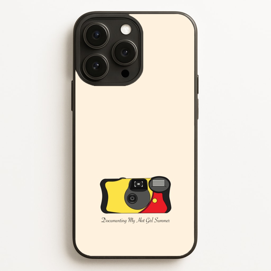 Documenting My Hot Girl Summer Camera - Hot Girl Summer Phone Case for iPhone 12 Pro Max