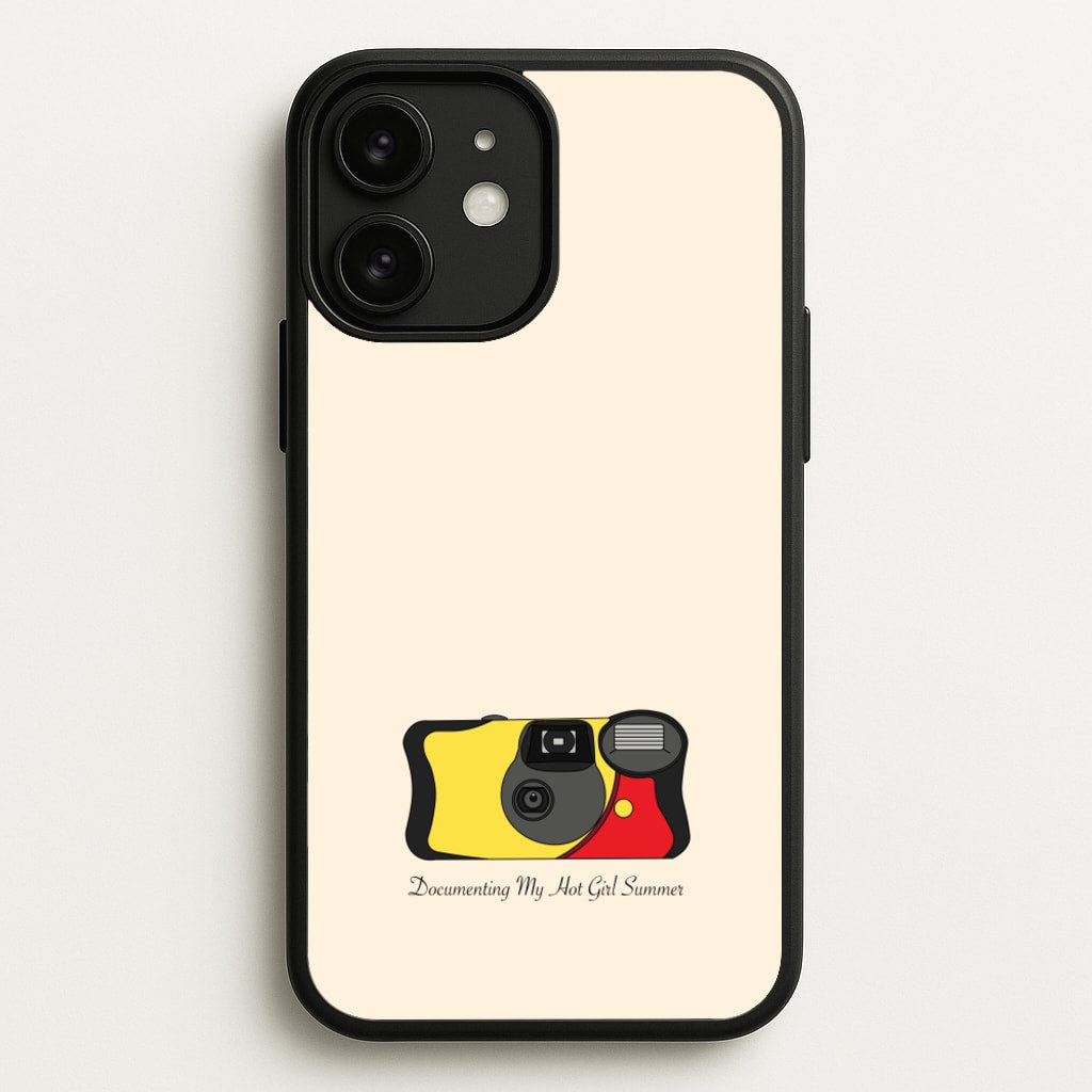 Documenting My Hot Girl Summer Camera - Hot Girl Summer Phone Case for iPhone 11