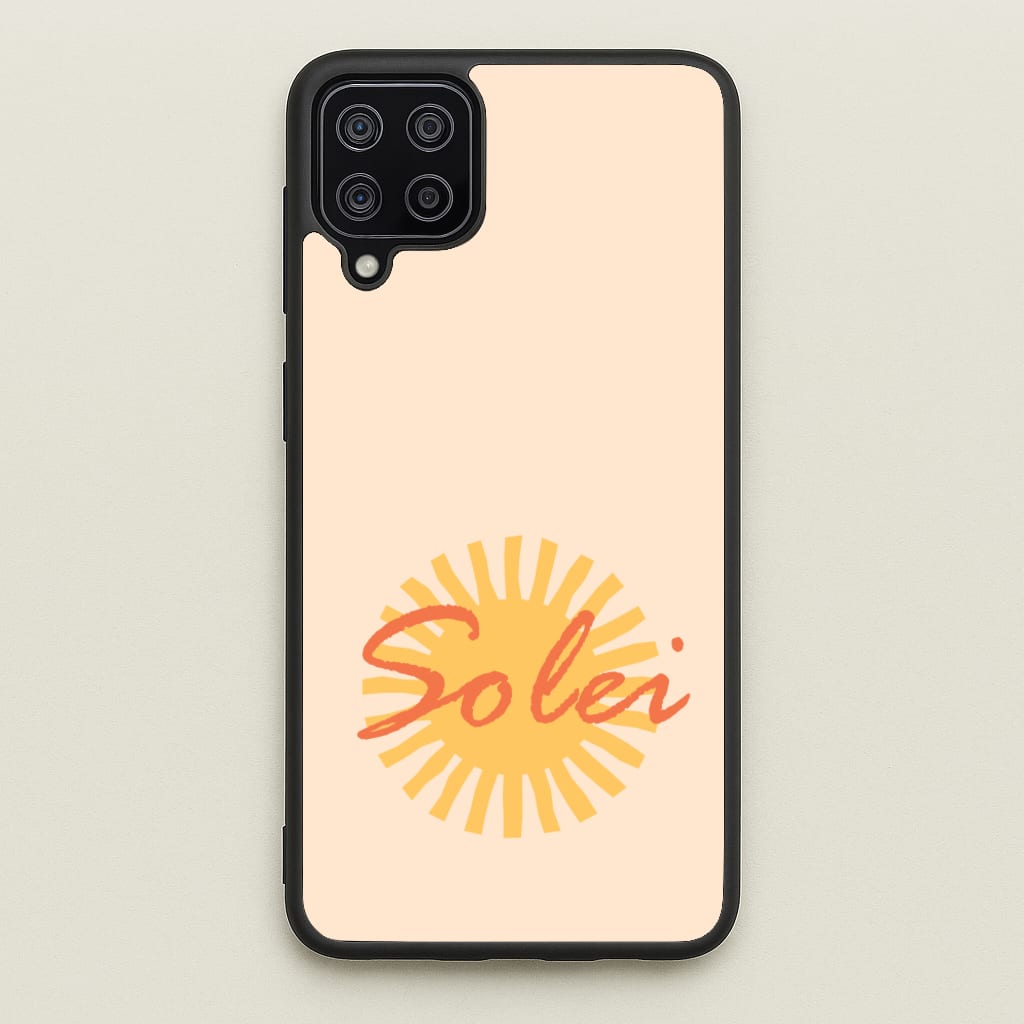 Abstract Sun Solei - Hot Girl Summer Phone Case for Galaxy A12