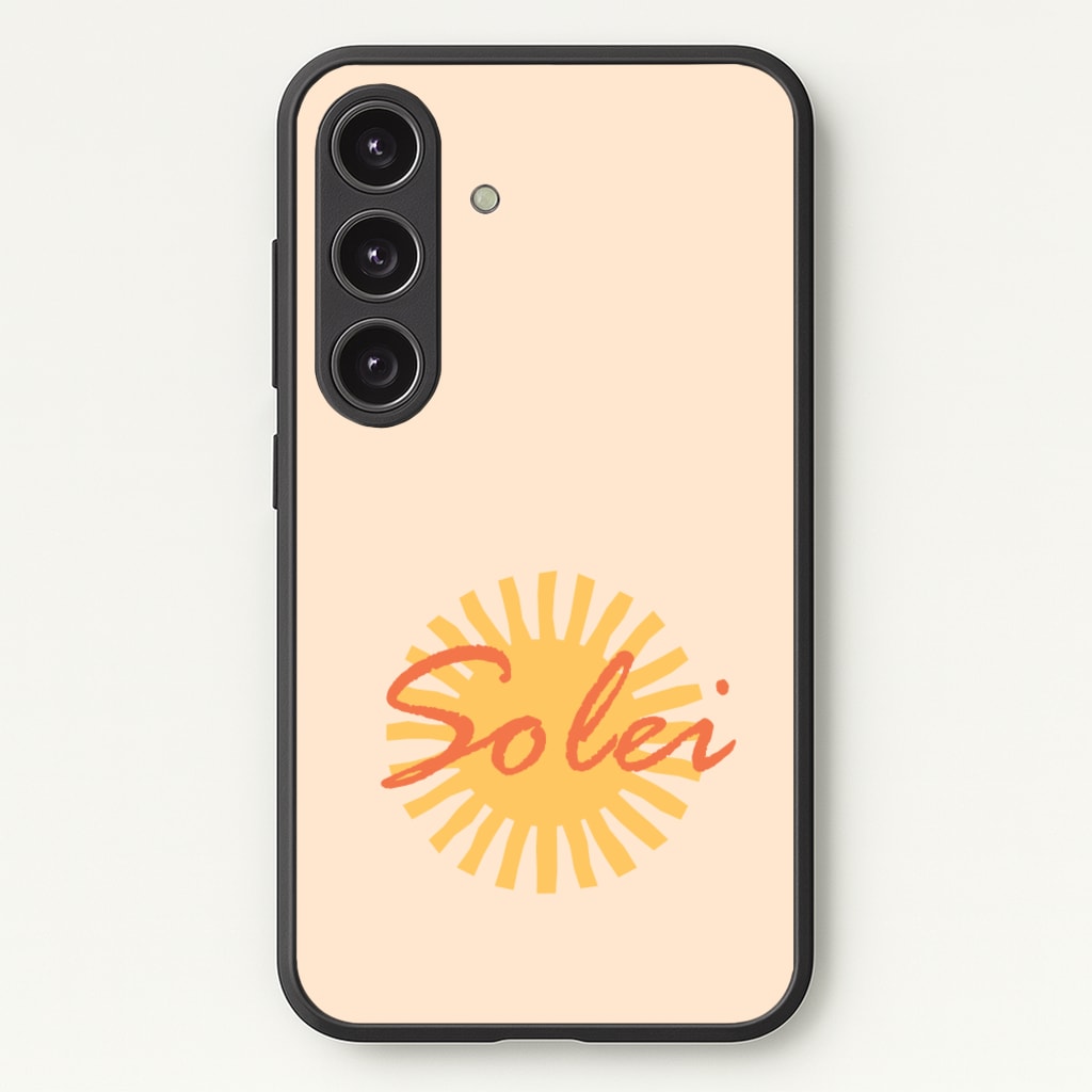 Abstract Sun Solei - Hot Girl Summer Phone Case for Galaxy S25