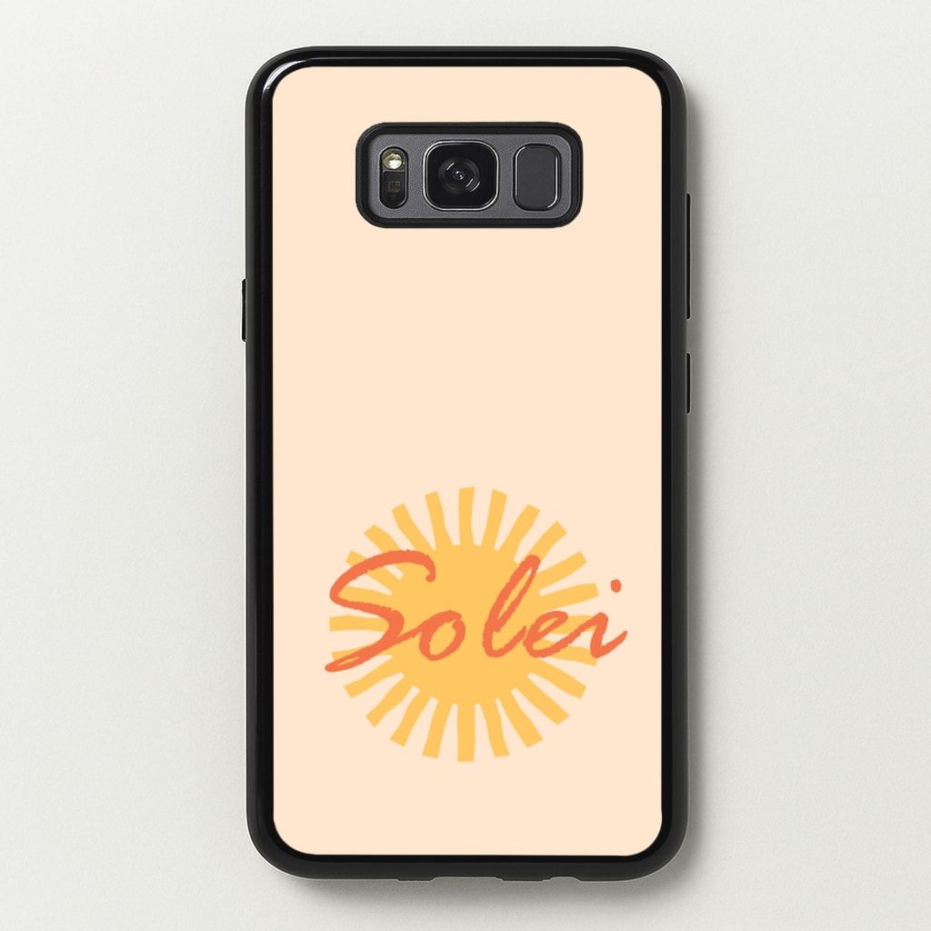 Abstract Sun Solei - Hot Girl Summer Phone Case for Galaxy S8 Plus