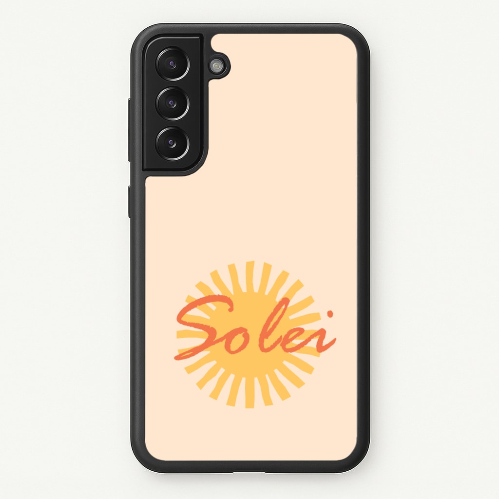 Abstract Sun Solei - Hot Girl Summer Phone Case for Galaxy S22