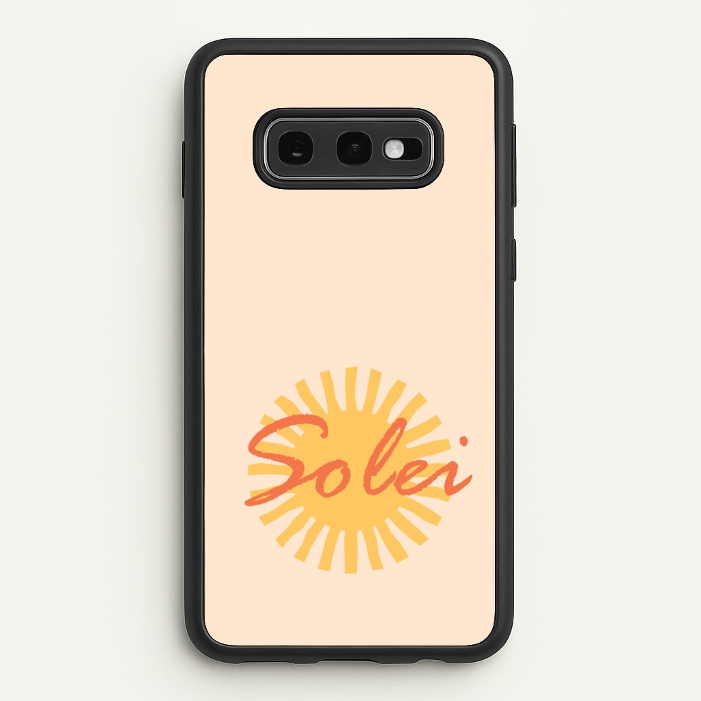 Abstract Sun Solei - Hot Girl Summer Phone Case for Galaxy S10e