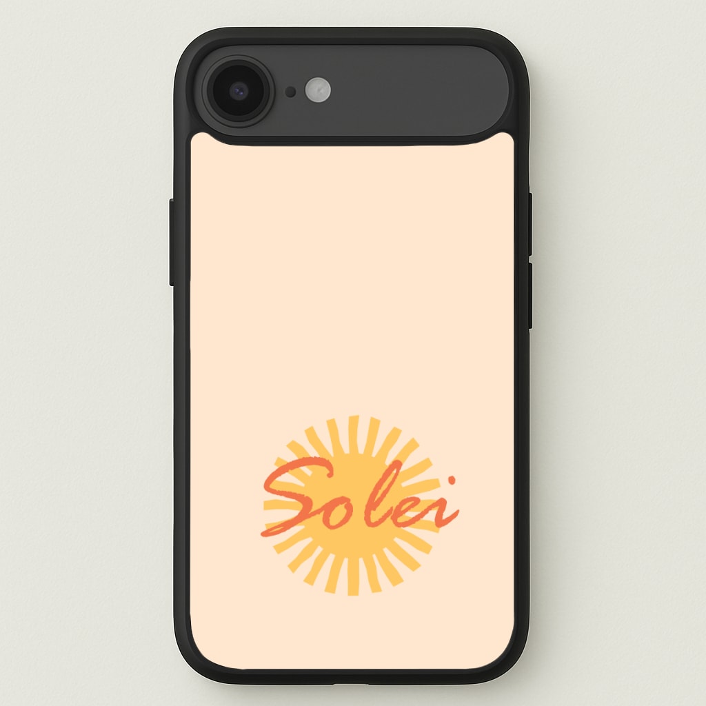 Abstract Sun Solei Phone Case for iPhone 17 Air