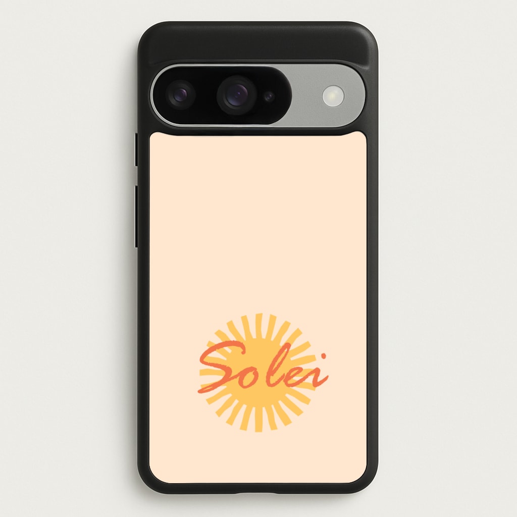 Abstract Sun Solei Phone Case for Google Pixel 10 / 10 Pro