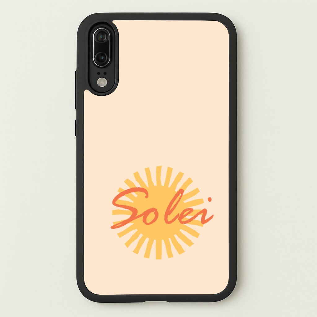 Abstract Sun Solei - Hot Girl Summer Phone Case for Huawei P20