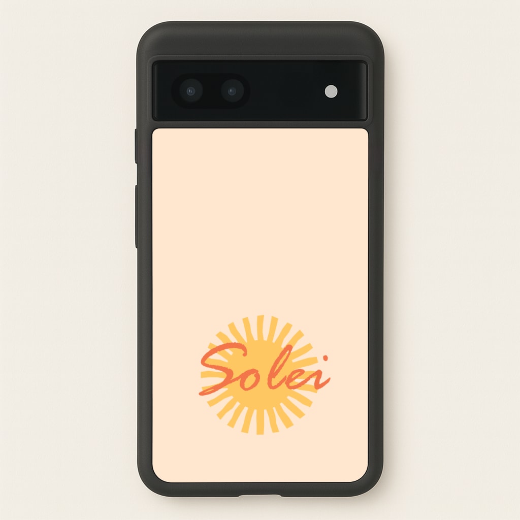 Abstract Sun Solei - Hot Girl Summer Phone Case for Google Pixel 7a