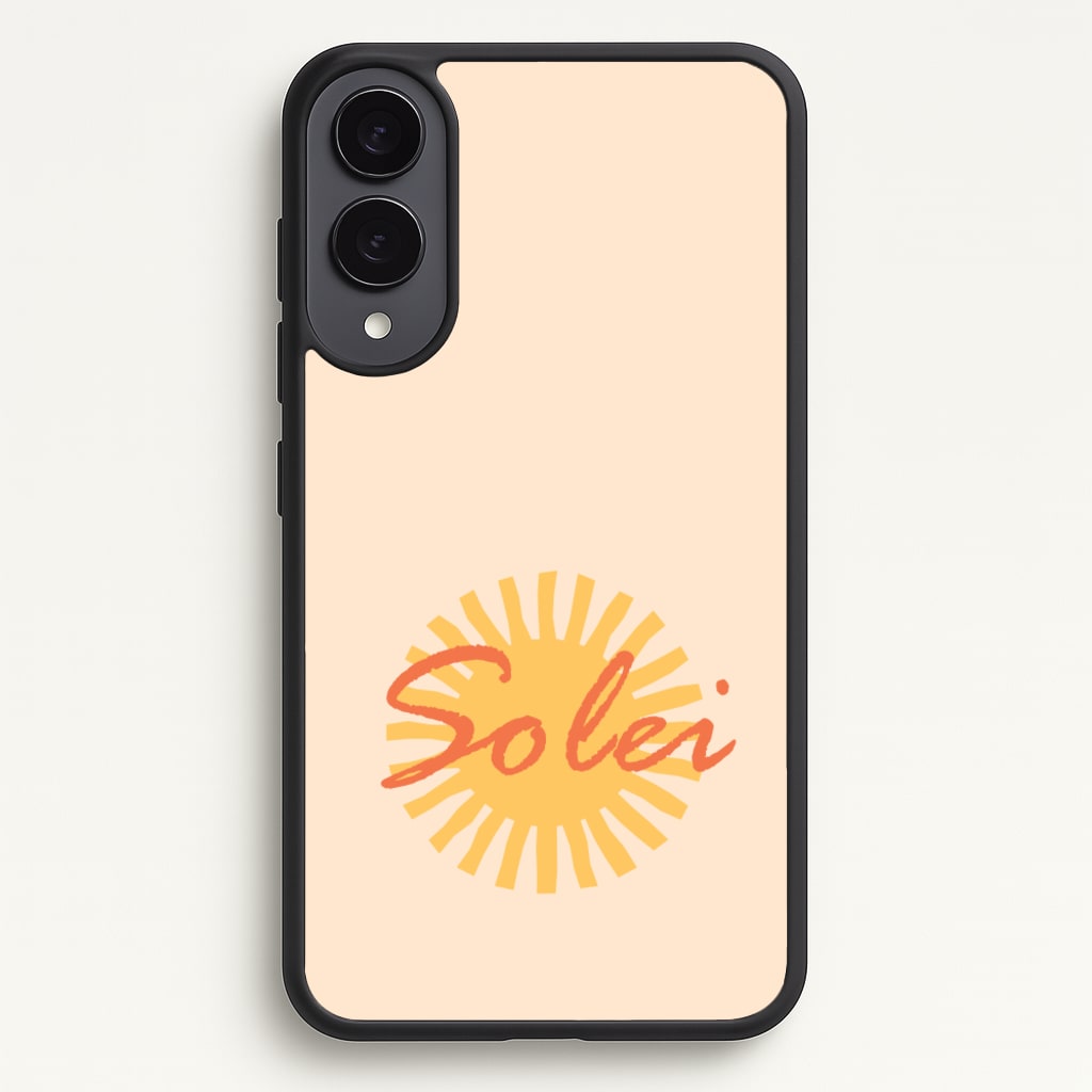 Abstract Sun Solei - Hot Girl Summer Phone Case for Galaxy S25 Edge