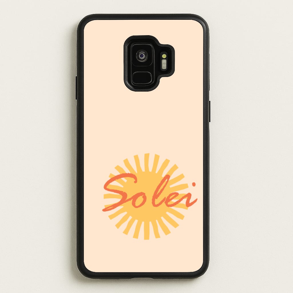 Abstract Sun Solei - Hot Girl Summer Phone Case for Galaxy S9