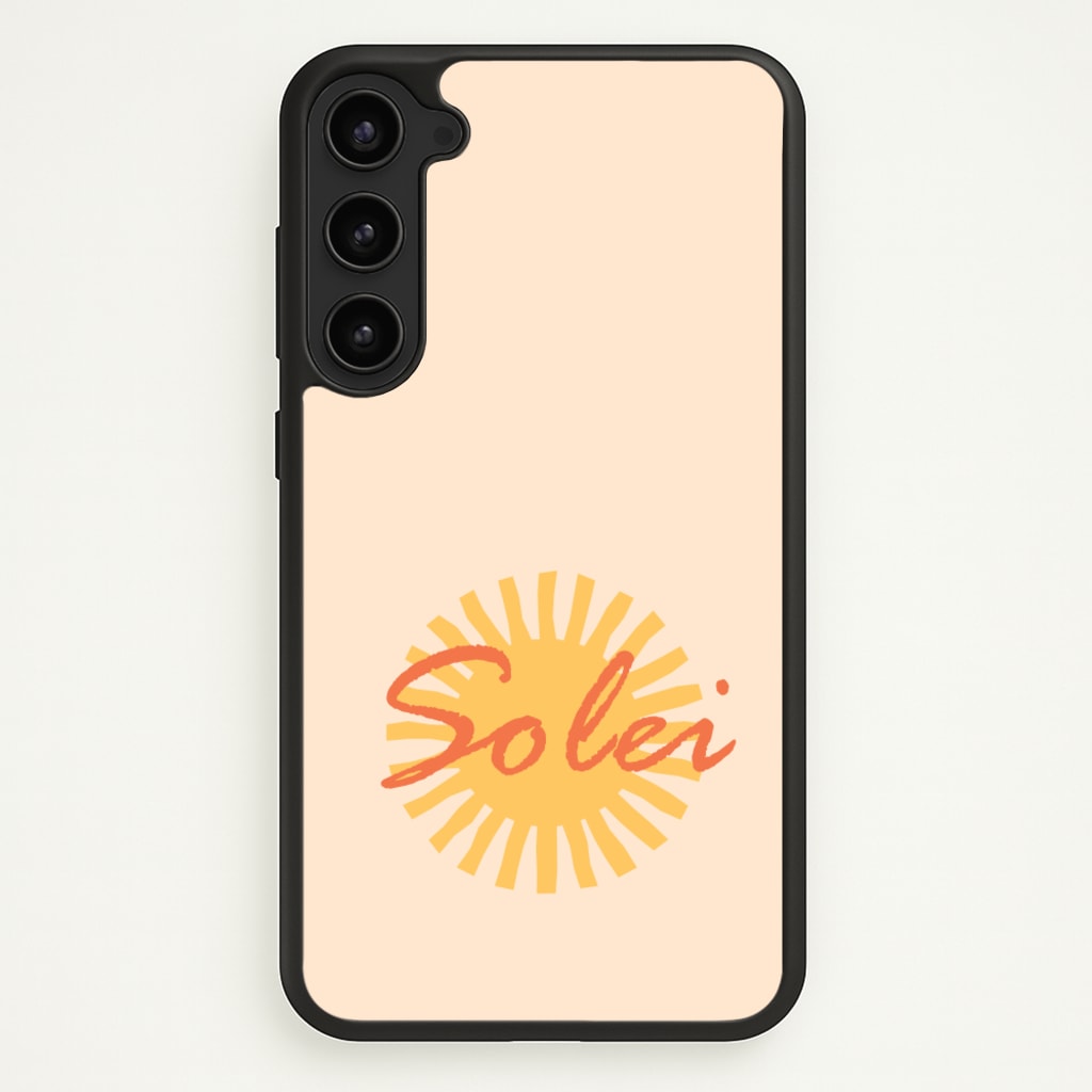 Abstract Sun Solei - Hot Girl Summer Phone Case for Galaxy S23