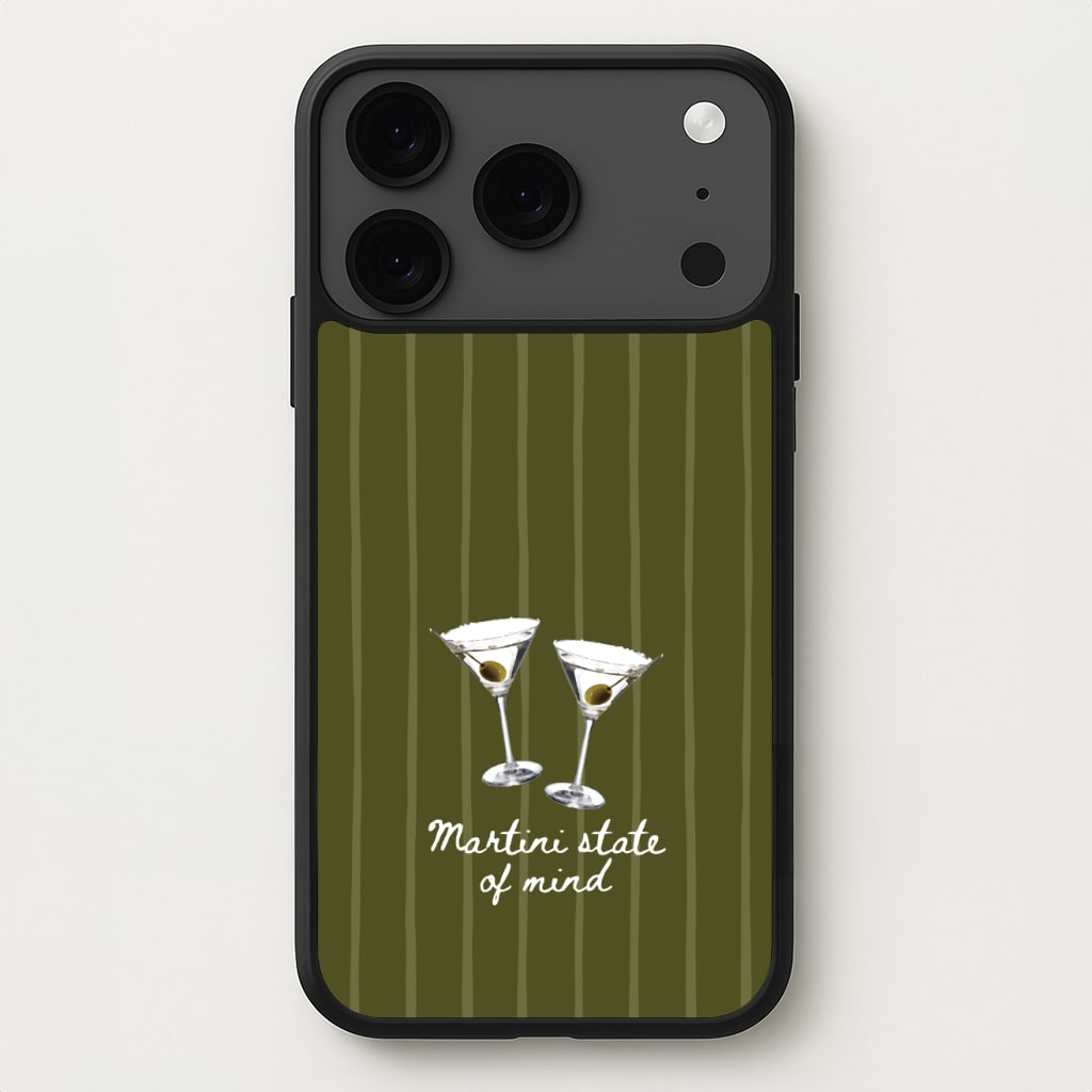 Martini State Of Mind Phone Case for iPhone 17 Pro Max
