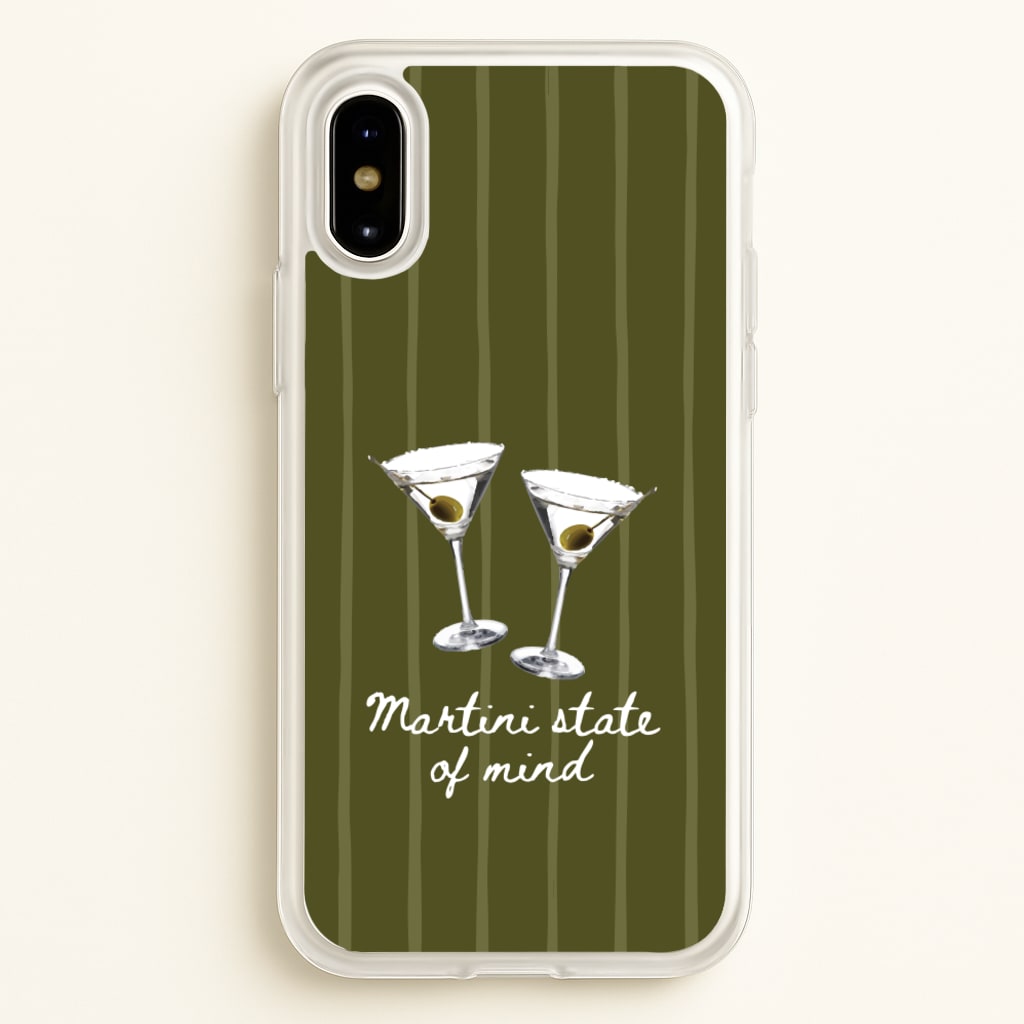 Martini State Of Mind - Hot Girl Summer Phone Case for iPhone X / XS