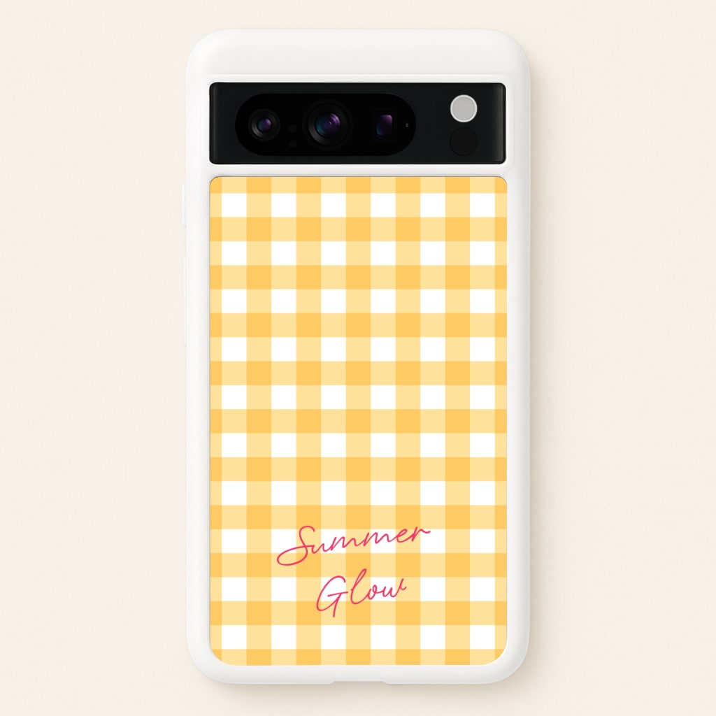 Tartan Summer Glow - Hot Girl Summer Phone Case for Google Pixel 8 Pro