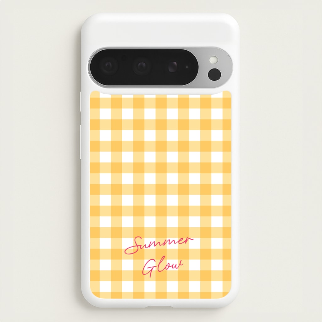 Tartan Summer Glow - Hot Girl Summer Phone Case for Google Pixel 9 Pro XL