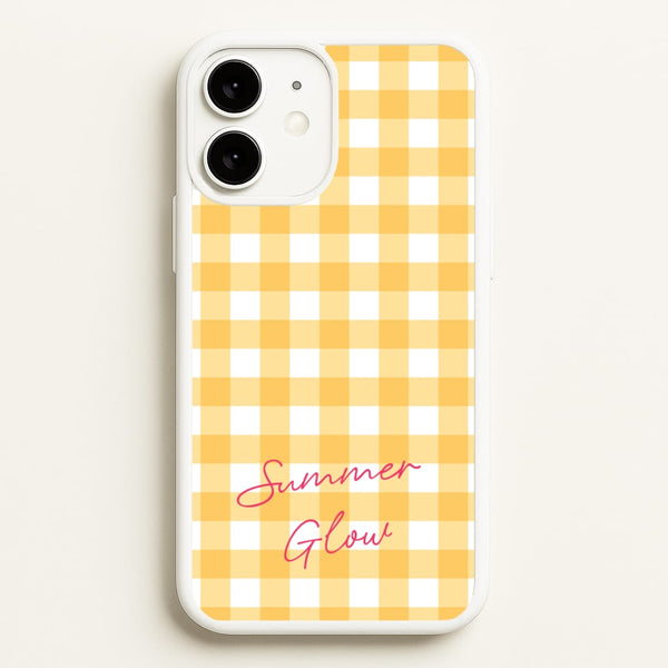 Tartan Summer Glow - Hot Girl Summer Phone Case for iPhone 11