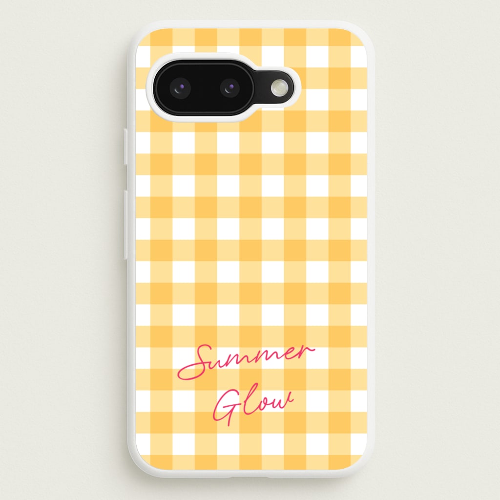 Tartan Summer Glow - Hot Girl Summer Phone Case for Google Pixel 9a