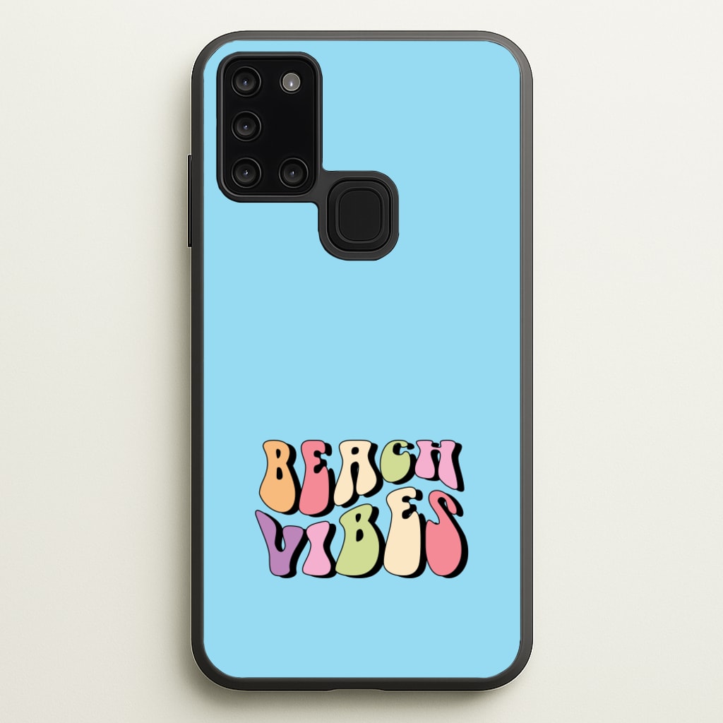 Pastel Beach Vibes - Hot Girl Summer Phone Case for Galaxy A21s