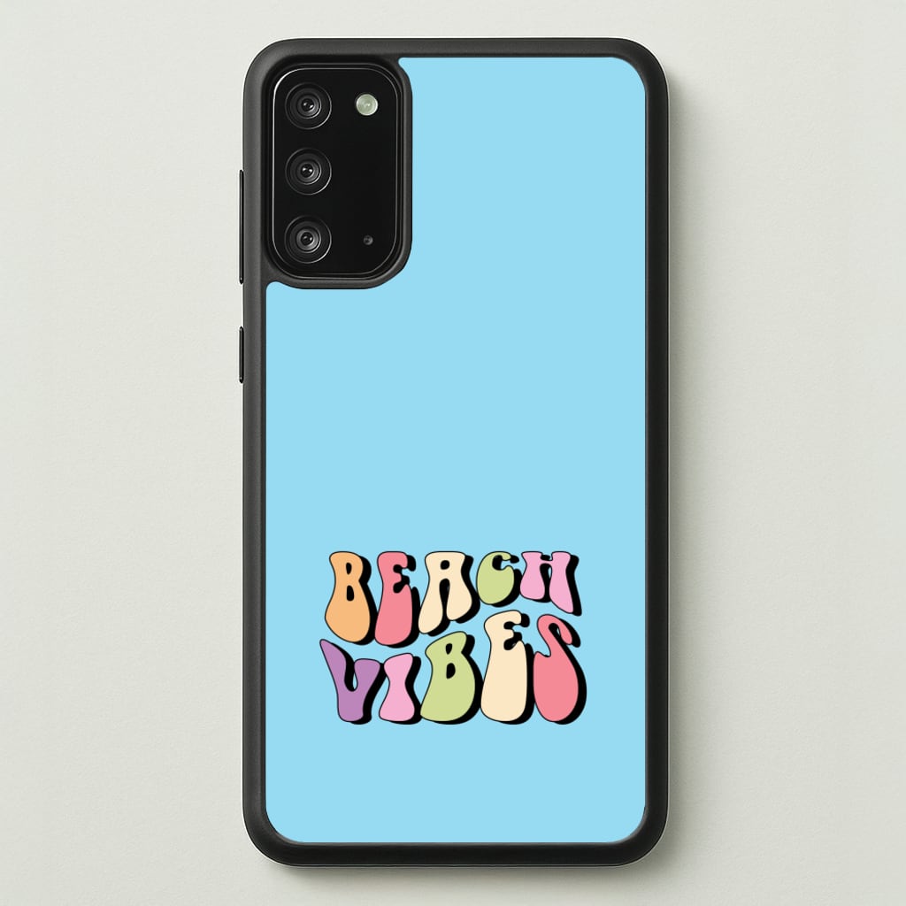 Pastel Beach Vibes - Hot Girl Summer Phone Case for Galaxy Note 20