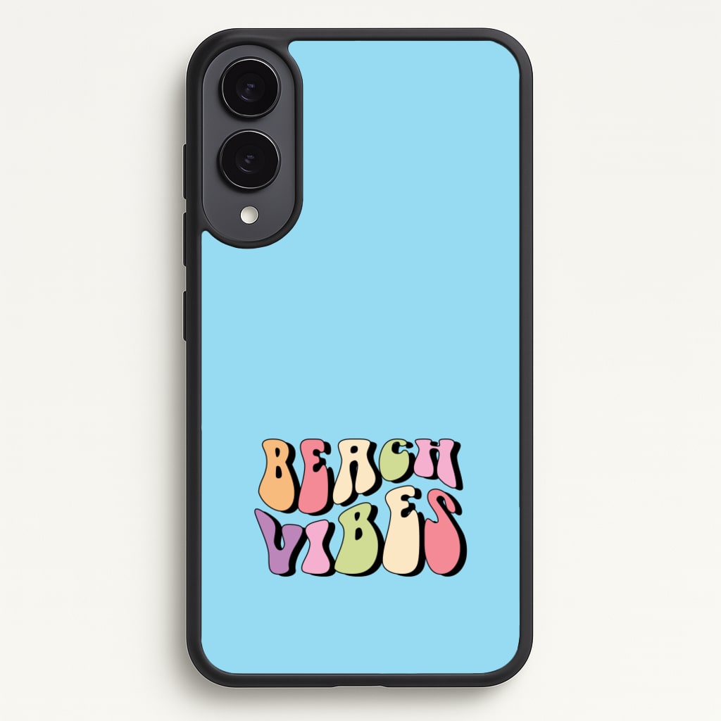 Pastel Beach Vibes - Hot Girl Summer Phone Case for Galaxy S25 Edge