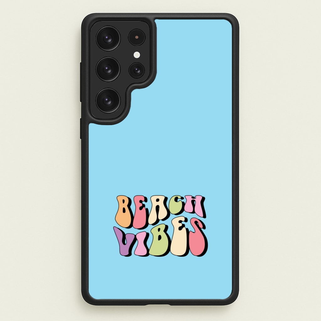 Pastel Beach Vibes - Hot Girl Summer Phone Case for Galaxy S22 Ultra