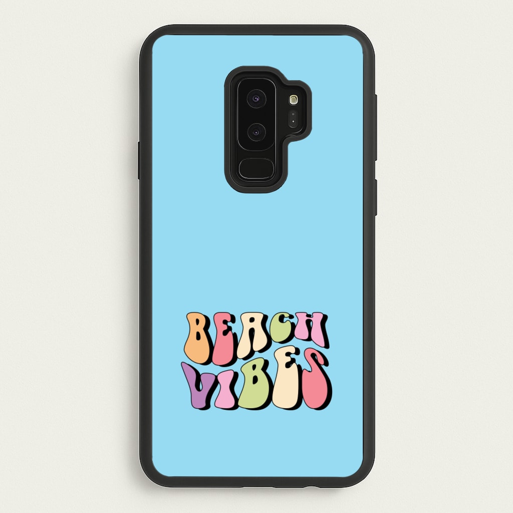 Pastel Beach Vibes - Hot Girl Summer Phone Case for Galaxy S9 Plus