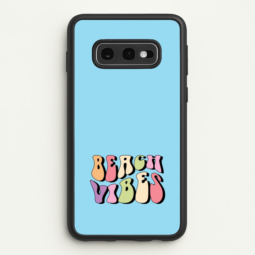 Pastel Beach Vibes - Hot Girl Summer Phone Case for Galaxy S10e