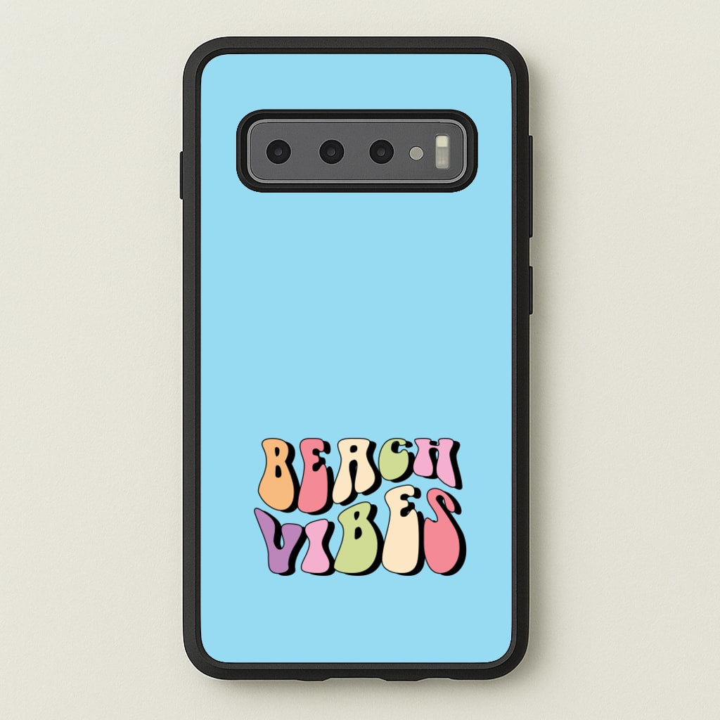 Pastel Beach Vibes  - Hot Girl Summer Phone Case for Galaxy S10 Plus