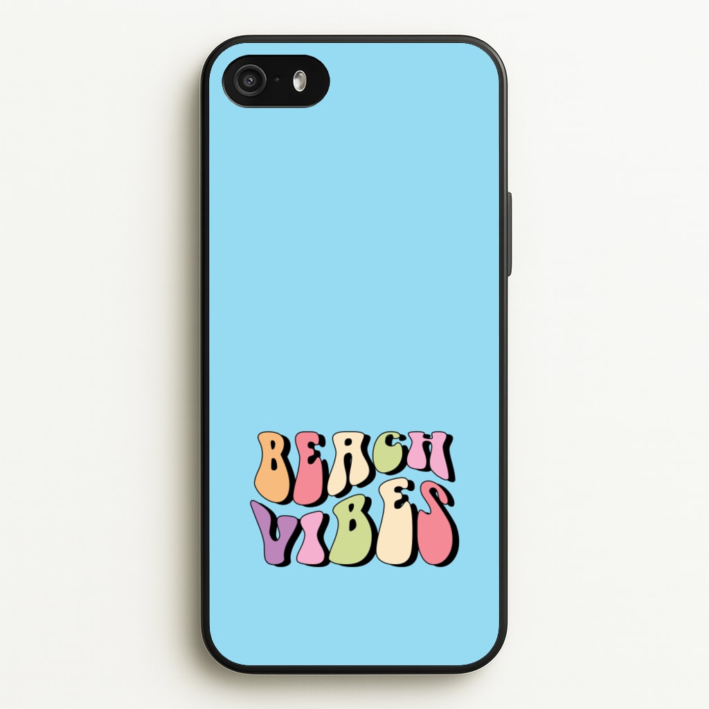 Pastel Beach Vibes - Hot Girl Summer Phone Case for iPhone 5 / 5s / SE 2016
