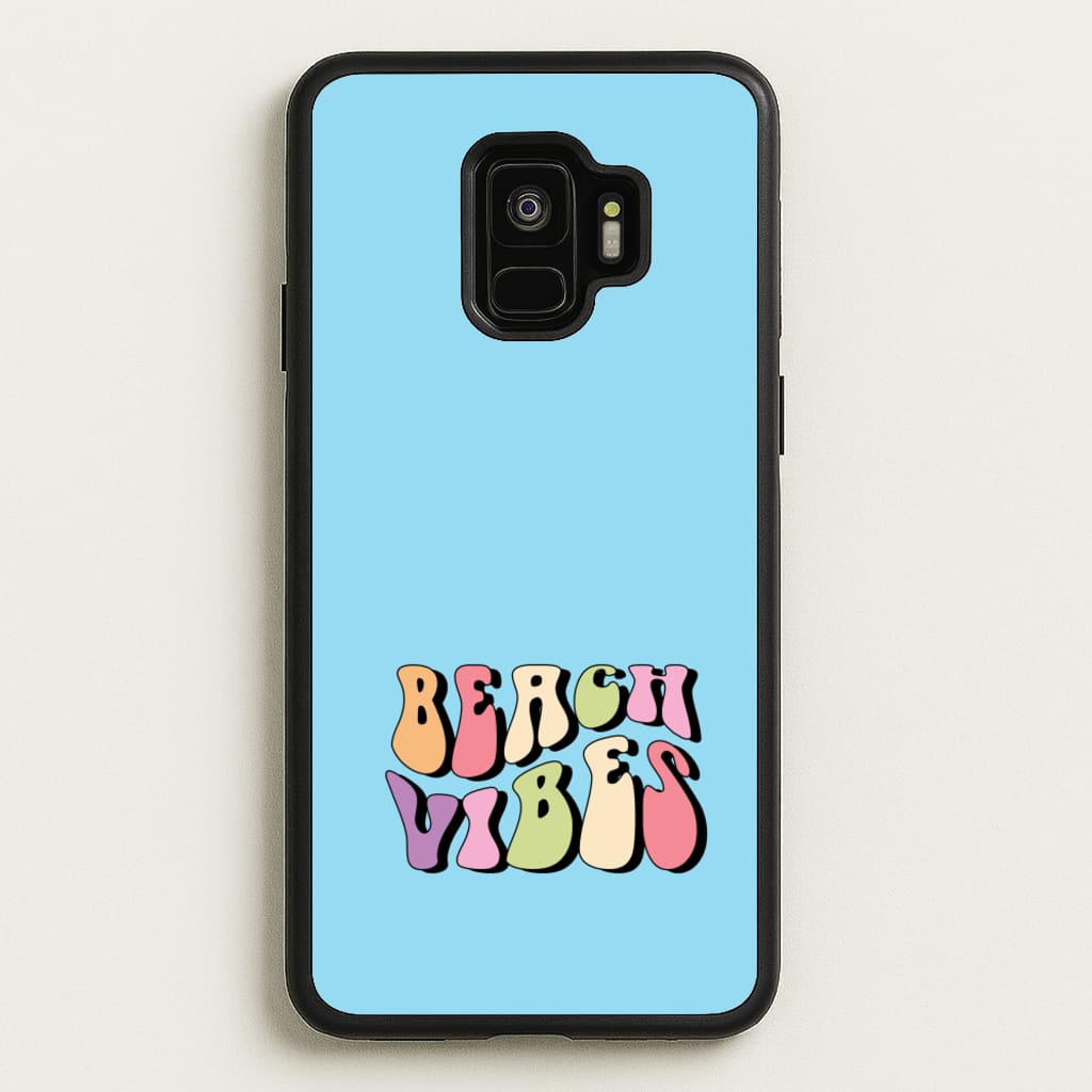 Pastel Beach Vibes - Hot Girl Summer Phone Case for Galaxy S9