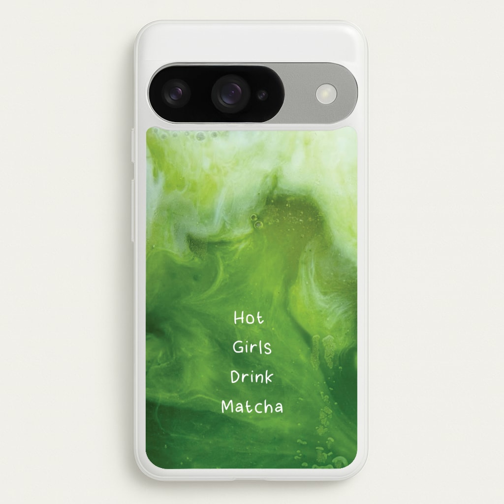 Hot Girls Drink Matcha Phone Case for Google Pixel 10 / 10 Pro