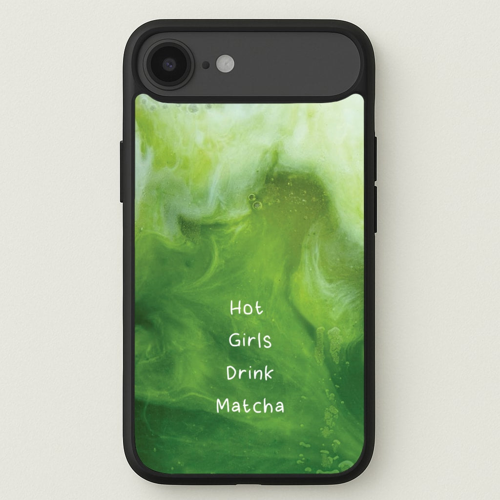 Hot Girls Drink Matcha Phone Case for iPhone 17 Air