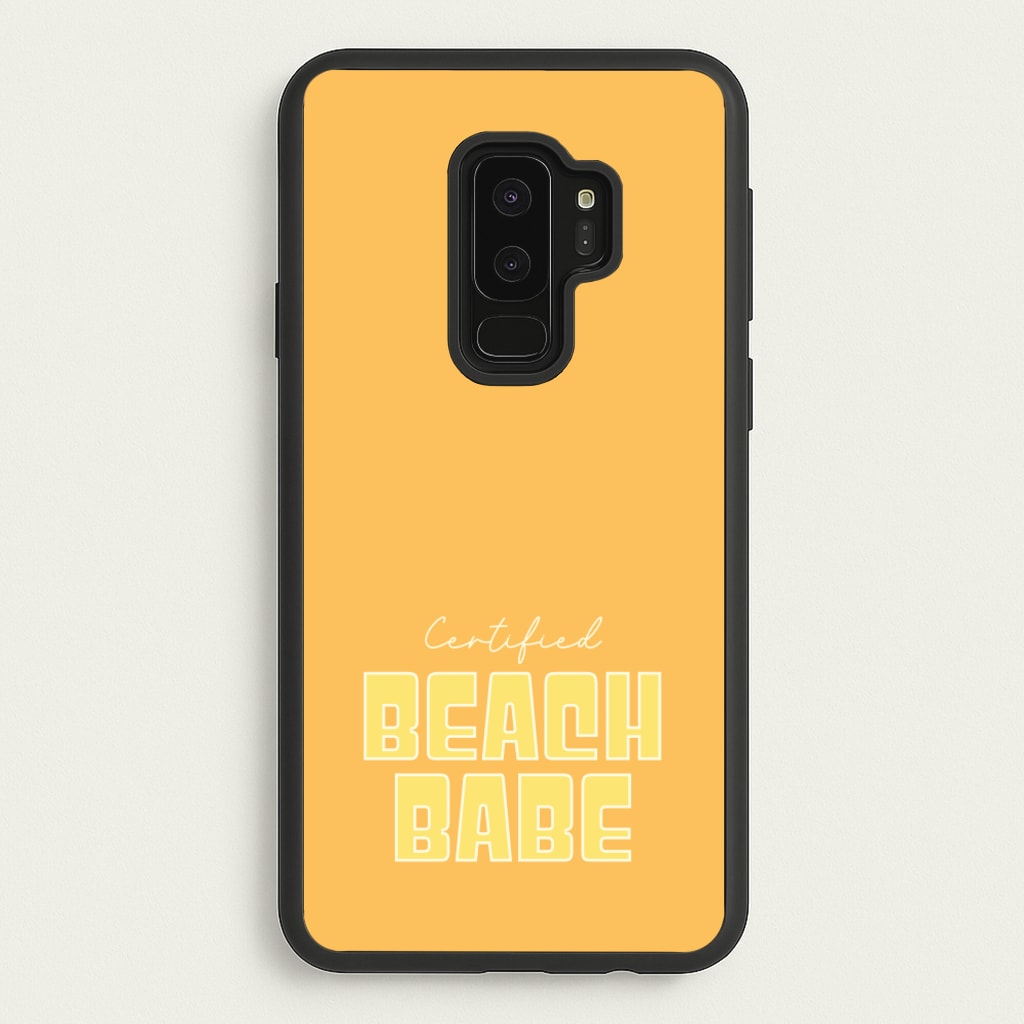 Certified Beach Babe - Hot Girl Summer Phone Case for Galaxy S9 Plus