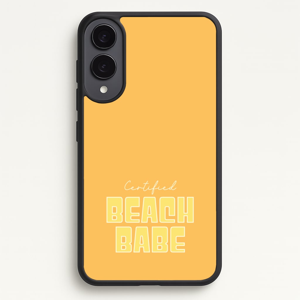 Certified Beach Babe - Hot Girl Summer Phone Case for Galaxy S25 Edge