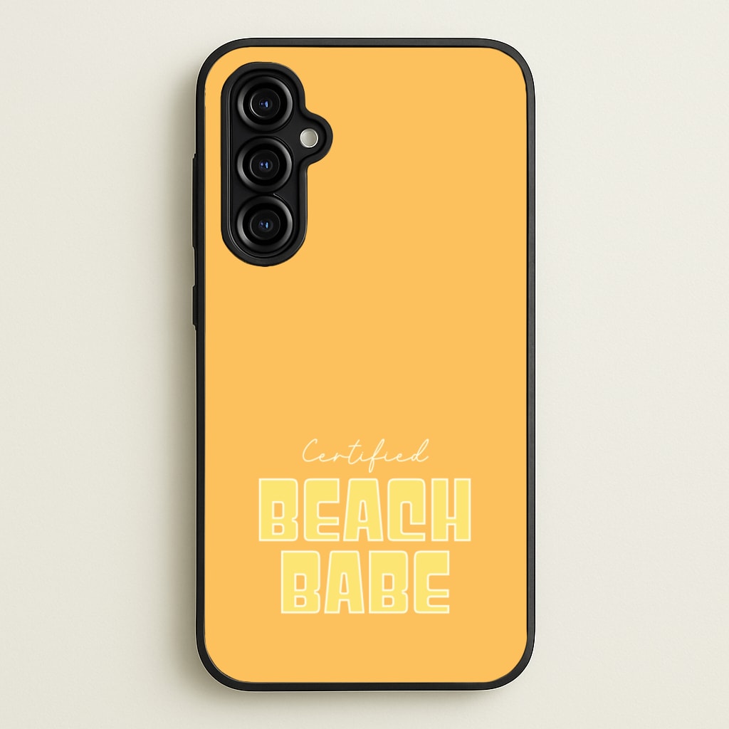 Certified Beach Babe - Hot Girl Summer Phone Case for Galaxy A54