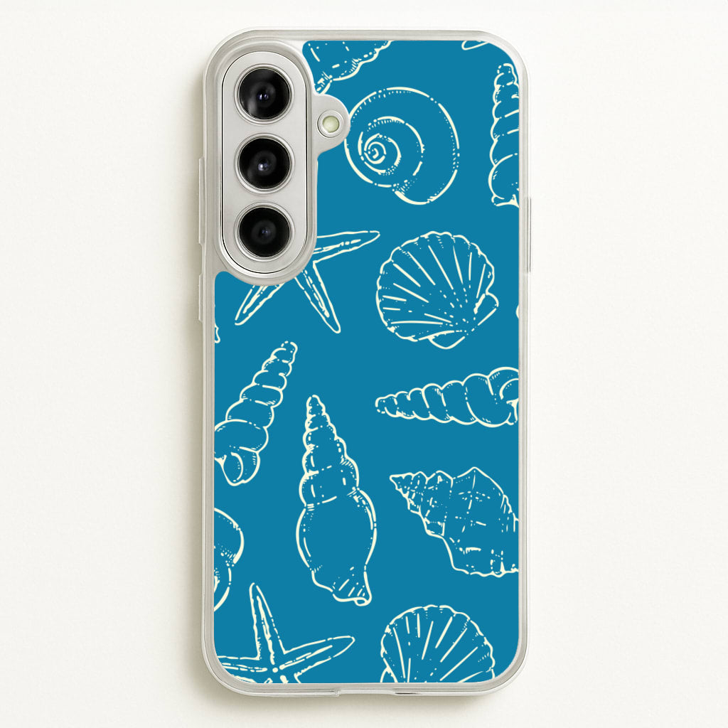 Sketched Shells Pattern - Hot Girl Summer Phone Case for Galaxy A56